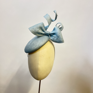 baby blue percher fascinator royal style hats - mother of the bride