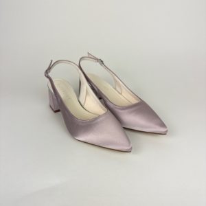 Hazel satin wedding shoes in dusky pink, mother od the bride dyeable rainbow club shoes