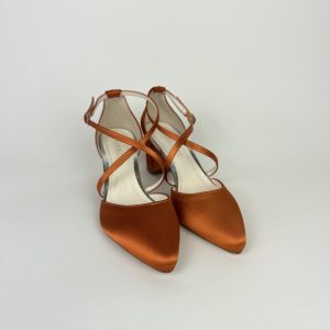 Hellen Wedding sue dyeable satin rainbow club shoes mid heel elegant comfiortable mother of the bride shoes, dye to match