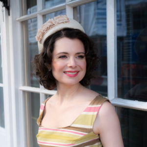 Cream Classic Pillbox Hat