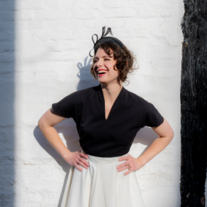 black low crown simple elegant headband