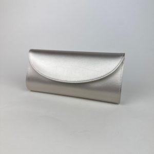 celina rainbow clutch bag in oyster