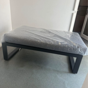 Garden bench/footstool and Cushion