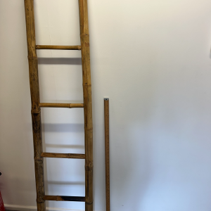 Bamboo Display Ladder